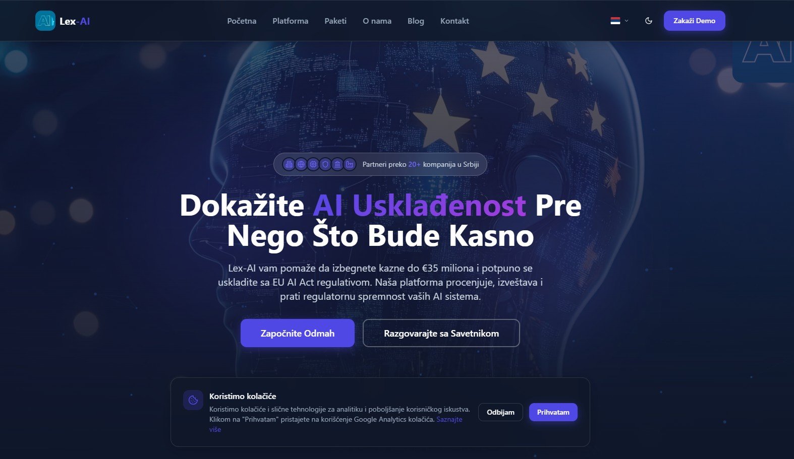 AI rešenja za pravni sektor - LexAI automatizacija dokumenata Srbija