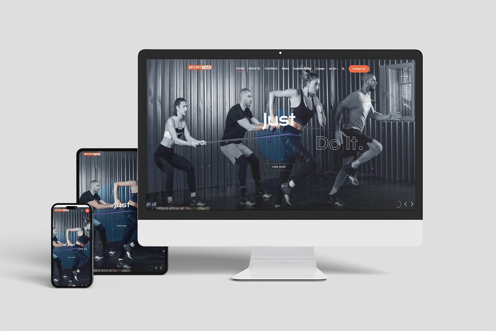 Izrada sajta za sportske centre 1 Advetore izrada sajta za klijenta za website